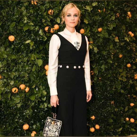 NWT Tory Burch Fremont Cropped Wide Leg Jumpsuit - Picture 4 of 11